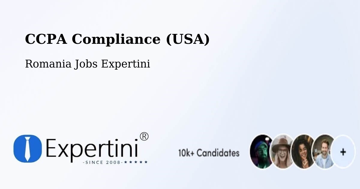 CCPA Privacy Rights & Compliance Notice – Siminoc - Romania Jobs Expertini