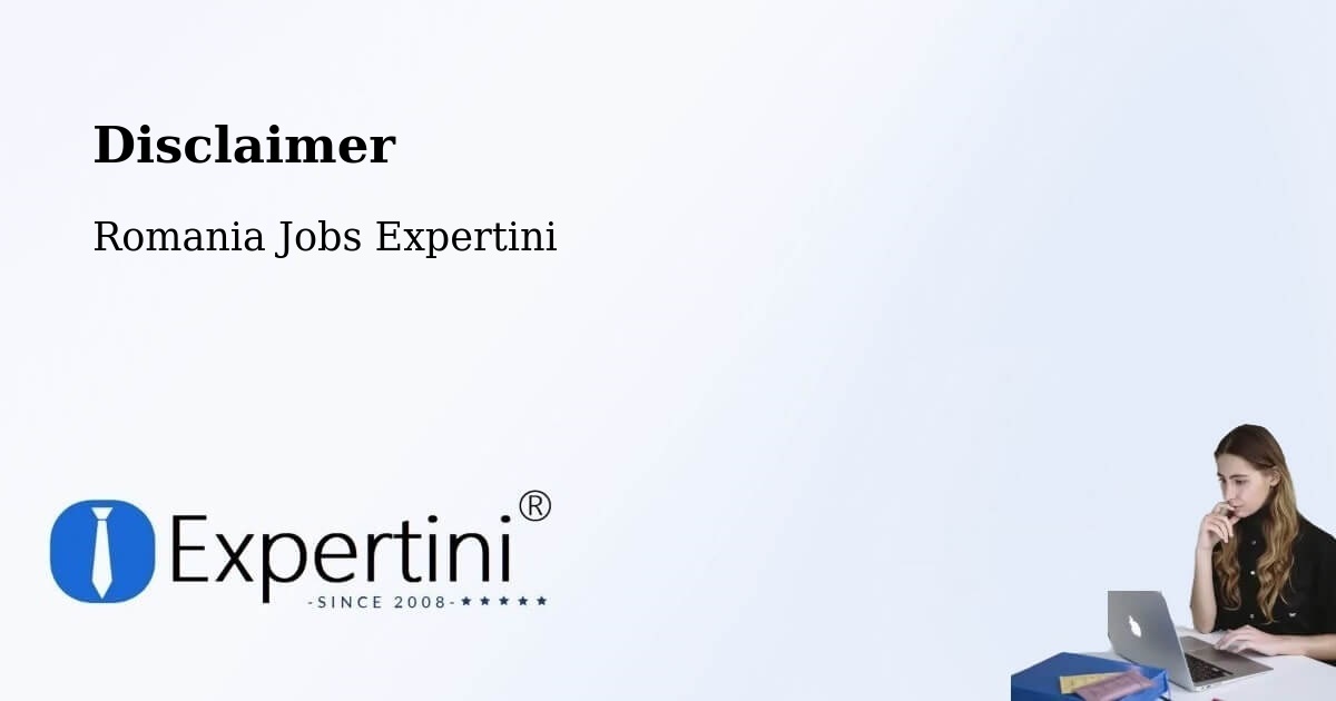 Disclaimer – Siminoc - Romania Jobs Expertini