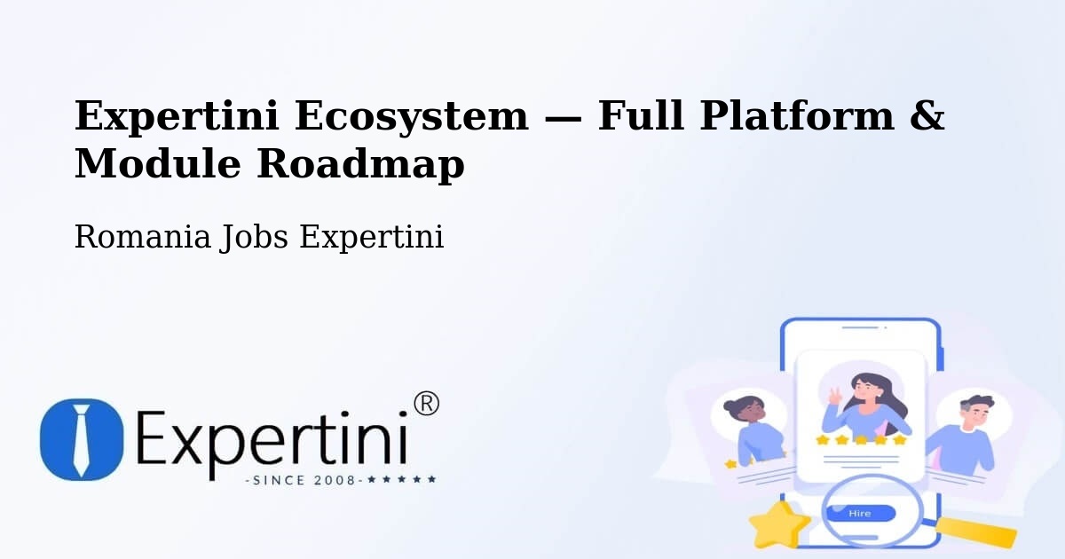 Expertini Ecosystem — Full Platform & Module Roadmap – Siminoc