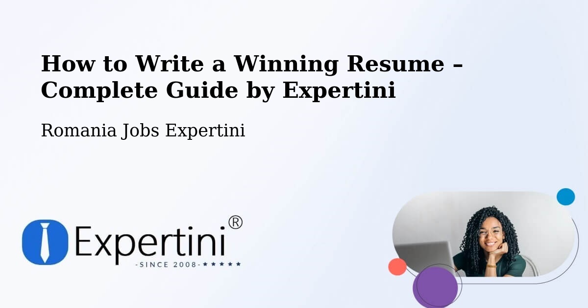 Resume Writing Guide for Job Seekers – Siminoc - Siminoc, Romania Jobs Expertini